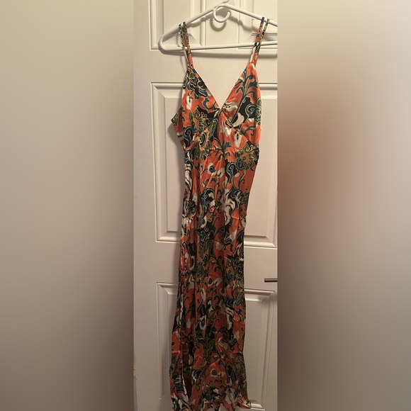 NEW CLEOBELLA cadence printed ankle dress in gypsy bloom L NWT - Picture 6 of 8